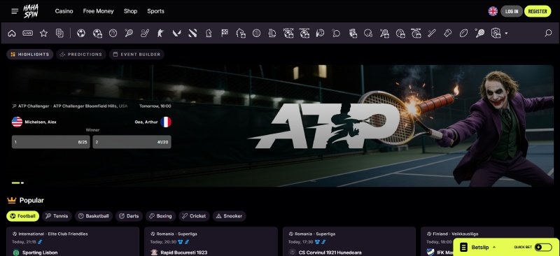 HahaSpin Screenshot